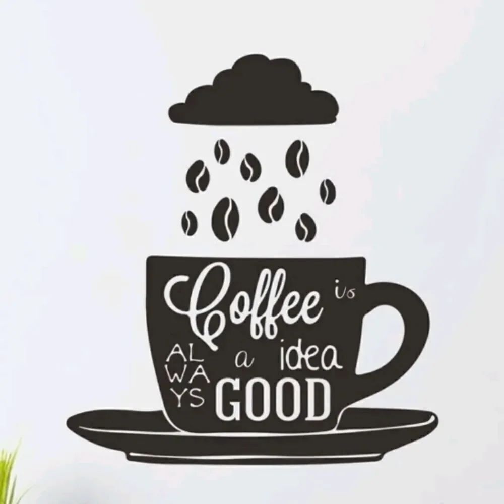 Coffee ☕ Is Always a Good Idea Sticker - Picture 6 of 7